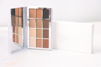Palette de fards à paupières Easy Eye, poudre douce, maquillage nude quotidien, fard à paupières mat, naturel, glamour, pigmenté, estompable, pour tous les tons de peau