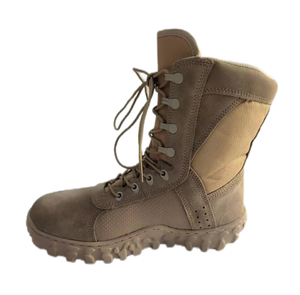 รองเท้าบูทหนังวัวกลับแบบทนทาน ระบายอากาศได้ดี ของรัฐบาลแซมเบีย รุ่น DFS13 พร้อมตะเข็บเย็บรอบด้าน - Product Image 3