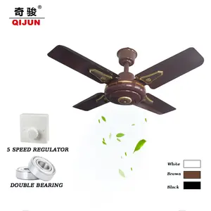 24 Inch Ceiling Fan with 4 Metal Blades Pure Copper Motor Aluminum Motor Winding with High Speed Strong Air Volume Metro Famous