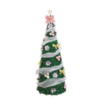 Neuer Ausziehbarer Faltbarer Weihnachtsbaum-Set Einfache Montage & Lagerung Dekorative Verzierung für Feiertagsatmosphäre