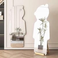 Miroir mural intelligent à LED pour tout le corps, adapté aux occasions de mariage, aux salles de dressing et aux cabines d'essayage