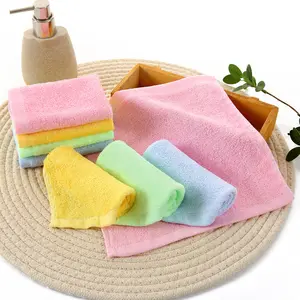 100% Organic Bamboo Charcoal Fiber Towel Baby Face Towel Premium Bamboo Washcloths