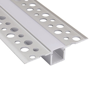 <span class=keywords><strong>Profilé</strong></span> en <span class=keywords><strong>aluminium</strong></span> LED incurvé en plâtre, <span class=keywords><strong>profilé</strong></span> en <span class=keywords><strong>aluminium</strong></span> pour coin, canal de fil carré, <span class=keywords><strong>profilé</strong></span> en <span class=keywords><strong>aluminium</strong></span> LED pour éclairage haut et bas, cadres de bandes lumineuses 52*13 mm - Product Image 2
