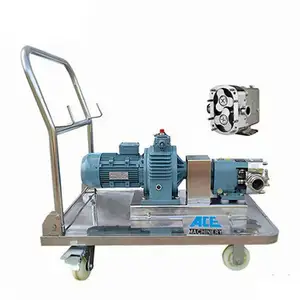 Ace Stainless Steel Sanitary Food Grade Rotary Candy Machine Cereals Grains Conveying Cam Pump