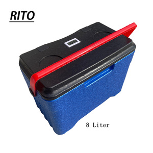 Nevera portátil <span class=keywords><strong>Rito</strong></span> de 9 litros para alimentos, cerveza, pesca, medicamentos, vacunas, almuerzo, uso marino, con aislamiento EPP para coche - Product Image 1