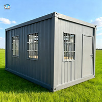 Plateforme de visualisation modulaire en conteneur au Groenland, maison en conteneur démontable