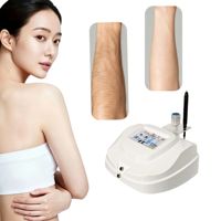 Máquina de Depilación por Electrólisis con Certificación CE, Dispositivo Médico de ABS Ecológico para Cabello Fino y Blanco, Tratamiento Profesional de Salón