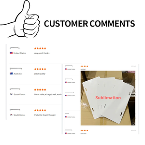 Thăng hoa tấm giấy phép khoảng trống 255 Gói Miễn Phí vận chuyển nhôm 12x6 inch thăng hoa khoảng trống số lượng lớn nhiệt chuyển xe tấm - Product Image 2