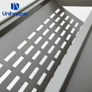 Unihopper – Meuble de rangement coulissant moderne à 2 niveaux avec fermeture amortie pour armoire, <span class=keywords><strong>placard</strong></span> et étagère à chaussures - Product Image 4
