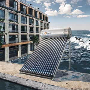 <span class=keywords><strong>Chauffe</strong></span>-<span class=keywords><strong>eau</strong></span> solaire à économie d'énergie, tube sous vide extérieur pour les foyers et les hôtels, pressurisé - Product Image 3