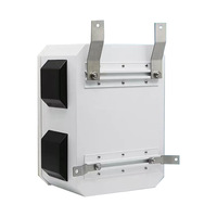 Boîte de distribution électrique extérieure en acier allié fer-aluminium, IP55, revêtement en poudre, ventilation de la poutre arrière, boîte métallique