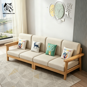 Fournisseur chinois, prix bas, sur mesure, stock important, expédition immédiate, canapé couche, nouveau design, meubles de salon, canapé sectionnel en bois. - Product Image 3