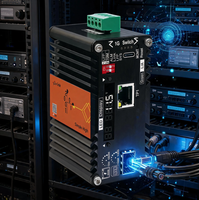 Convertisseur de média fibre optique Gigabit intelligent géré par IA, convertisseur Ethernet SFP industriel 10 Gbit/s pour l'automatisation des usines