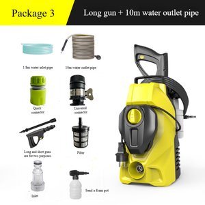 Limpiador de Autos de 1400W 220V 110V, Lavadora de Alta Presión Vertical - Lavadora de Autos Portátil Automática de Alta Potencia para el Hogar - Product Image 4