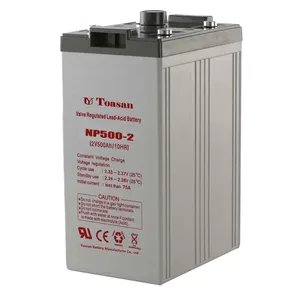 2V 500AH Yuasan高性能SLA可充电深循环AGM密封UPS电池-NP500-2
