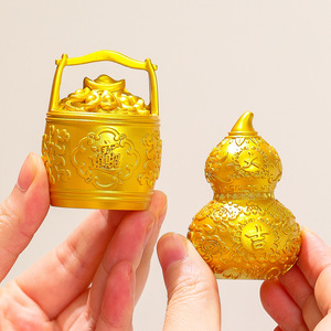 Serie Nube Auspiciosa, Recipientes Decorativos de Resina, 4 Piezas, Decoración Feng Shui para el Hogar, Sala de Estar, Regalo de Año Nuevo Chino - Product Image 3