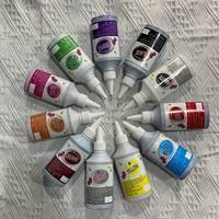 Colorants Alimentaires Gels Liquides à Base d'Eau et d'Huile 140g pour Pâtisserie, Fournitures et Outils Essentiels pour Gâteaux