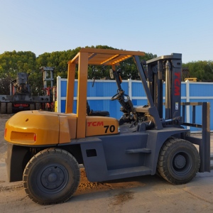 פחות שעות עבודה בשימוש <span class=keywords><strong>7ton</strong></span> <span class=keywords><strong>tcm</strong></span> fd70 מלגזה דיזל בשימוש יפן/<span class=keywords><strong>tcm</strong></span>/komats מלגזה ב shanghai - Product Image 6