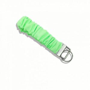 Llavero de satén con diseño personalizado, accesorios elásticos para el cabello con llavero - Product Image 5