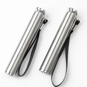 Wholesale Stainless steel mini 365nm uv torch light pocket 365nm uv flashlight