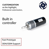 Moteur BLDC à faible efficacité et longue durée de vie BL3657I-GB 12V 36mm avec boîte de vitesses pour les soins personnels, les applications domestiques et les équipements professionnels