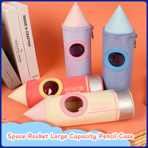 Étui à crayons imperméable de grande capacité, design tendance, carton spécial, pour étudiants, école, bureau, sac Oxford créatif pour garçons et filles - Product Image 5