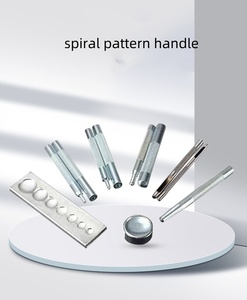 Công Nghiệp 11Pcs Thiết Lập Snaps Nút Công Cụ Kit 7in1 Đấm 633/655/831/201 Hướng Dẫn Cài Đặt Công Cụ Cho Đinh Tán Snaps Cài Đặt - Product Image 3