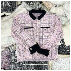 Fardos de Ropa Mixta, Blazers Nuevos de Marca, Tweed para <span class=keywords><strong>Mujer</strong></span>, Stock de Ropa, Suéteres para <span class=keywords><strong>Mujer</strong></span>, Compra al por Mayor de Blazers de Tweed para <span class=keywords><strong>Mujer</strong></span> - Product Image 4