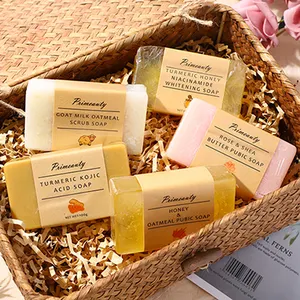 Soap Supplier Custom Private Label Luxury Herbal Beauty Hand Made Body Washing Plant Natural Salicylic Acid Tea Tree Acne Soap