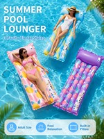 Piscine gonflable portable, lit flottant, matelas pneumatique flottant