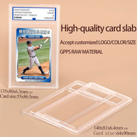 WEISHENG Boîtier de présentation vide de haute qualité pour cartes gradées, en acrylique, pour cartes à collectionner TCG BGS CGC PSA, pour tri, rangement et exposition