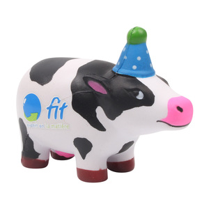 Juguete de Espuma de Poliuretano con Forma de Vaca de Feliz Cumpleaños, Regalo de Decoración para el 30 Aniversario - Product Image 3