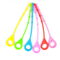 Longe de poignet courte en silicone réglable pour différents types de porte-bouteille porte-bouteille porte-bouteille d'eau avec sangle