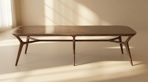 Juego de Mesa de Comedor de Madera Maciza Moderna, Diseño Funcional Simple, Muebles Contemporáneos para el Hogar, para Comedor, Restaurante, Hotel, PISANO - Product Image 4