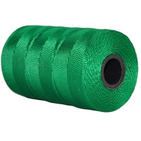 Fil de ficelle en PP écologique 210/18 plis pour machine à baler, emballage, attache, broderie, crochet et couture – Fil durable