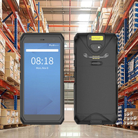 PDA robuste 8 cœurs, écran 5,5 pouces, Android 13, 4+64 Go, IP67, scanner de codes QR Android, 5000 mAh, PDA portable