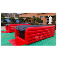 Prix d'usine Matelas de gymnastique gonflable hermétique en mousse pour fosse de gymnastique, tapis de saut et piste d'air