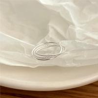 VIANRLA – bague en argent Sterling 925, bijoux de mode, livraison directe, trois cercles, cadeaux personnalisés, Style minimaliste