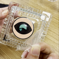 Bonne adhérence personnalisée uv dtf cristal étiquette autocollants dessin animé mignon pour tasse bouteille bois Carton boîte transferts