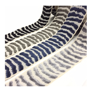 Tela Jacquard de terciopelo para tapicería, cortina con flecos, embellecedor de cortinas - Product Image 1