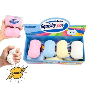 Balle anti-stress en savon à levée lente et croquante, portable, jouet de bureau pour adultes et enfants - Product Image 2