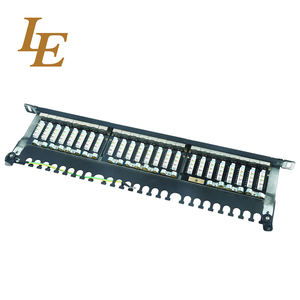 LE LE-P3724S Panneau de brassage Cat6 24 ports pour montage en rack avec connecteurs RJ45 Keystone, Accessoires réseau - Product Image 2