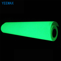 YEEMAX OEM Rollo de Vinilo Luminoso Fotoluminiscente Autoadhesivo que Brilla en la Oscuridad 6-12H Personalizable para Señales de Advertencia de Seguridad