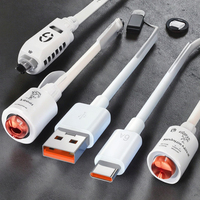 8-Line Polandia tanggal kabel dengan 6A pengisian cepat tipe-c jaket PVC tanpa buffer untuk Eropa (Slovakia Jerman Irlandia UK)