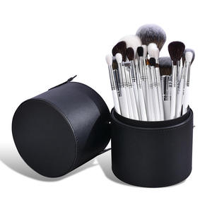 Juego de Brochas de Maquillaje Personalizadas con Logotipo, 8 Piezas, 16 Piezas, 26 Piezas, Brochas de Maquillaje Profesionales de Pelo Natural Blanco de Alta Calidad, Caja de Lujo - Product Image 1