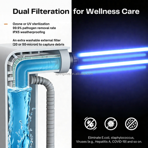 0 Derece Soğuk Dalma Buz Banyosu Soğutucu Paslanmaz Çelik 1 Kişilik Su Soğutma Sistemi Soğutma Isı Değişim Ekipmanı Ozon - Product Image 4