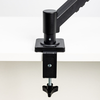 Bras de moniteur ergonomique 17''-32'' pour écrans d'ordinateur, bureau sain, support VESA robuste, bras de moniteur réglable en hauteur