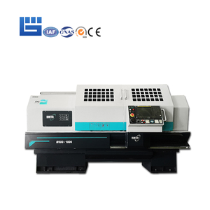 Mini torno CNC de 3 ejes Ck6150 Torno CNC de tipo plano pequeño para corte de metales - Product Image 1