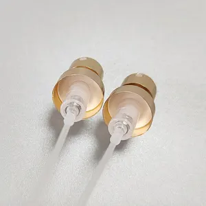 Pompa Crimp penyemprot botol parfum perak emas aluminium semprot 15mm untuk parfum