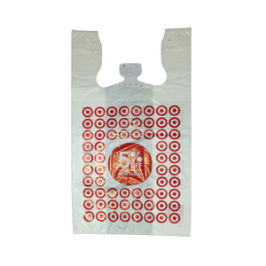 Eco Choice Customizable Printed Logo Biodegradable PE Plastic T-Shirt <b>Packaging</b> <b>Bag</b> for Supermarket Promotion Exhibition Use - Product Image 5